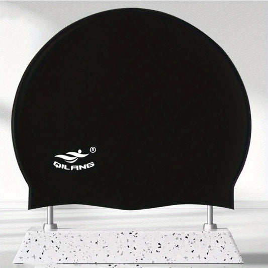 High Elastic Silicone Swimming Cap for Long Hair