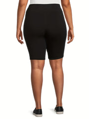 High Rise Stretch Skinny Biker Short