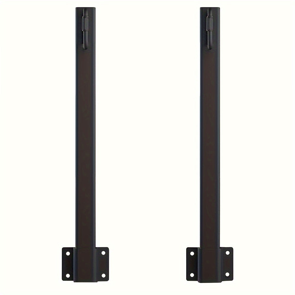 2pcs String Light Poles for Hanging Lights on Patio Fence Wall Garden
