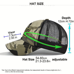 Stay & Protected in Style Camo Baseball Cap