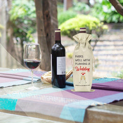 Wedding Wine Bag Engagement Gift Wine Gift Bags For Women And Men