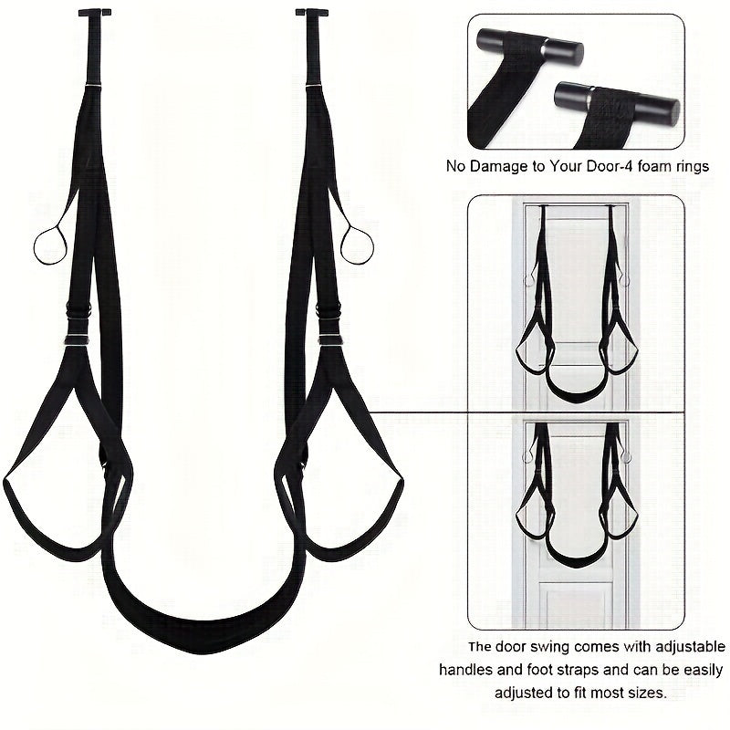 Pilates Swing Rope Straps with Butt Pads for Flexibility Training