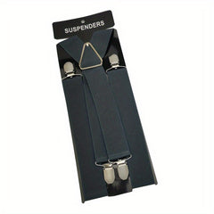 Men's High Elasticity Suspenders With Protection Clips