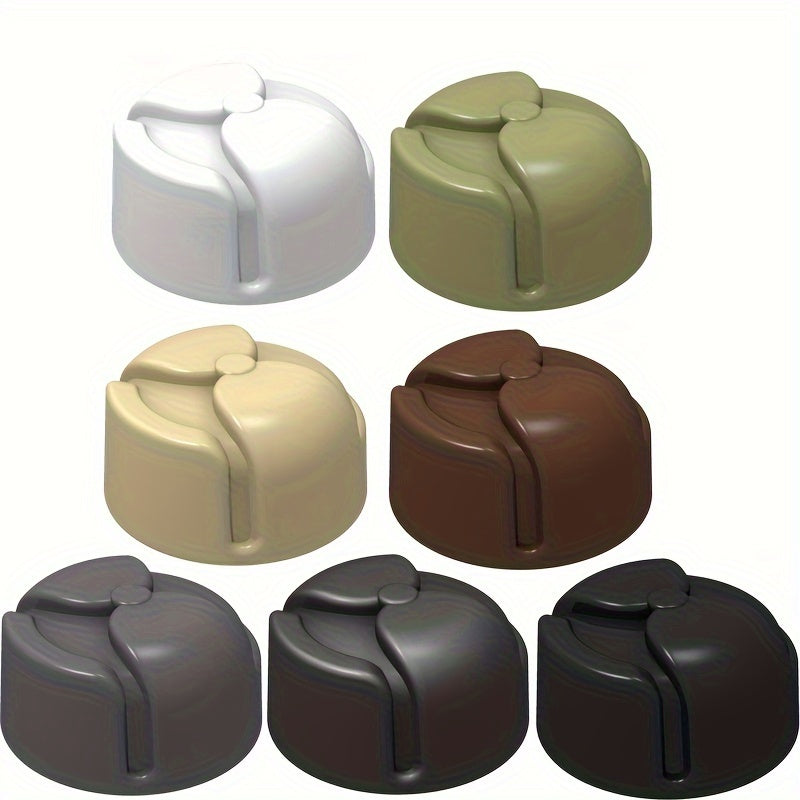 7pcs Mini Building Block Character Winter Hat DIY Toys