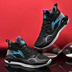 Men's Basketball Shoes Comfy Breathable Non Slip Lace Up Sneakers