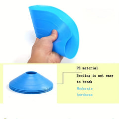 5pcs Football Training Cones Roller Skating Obstacle Cones