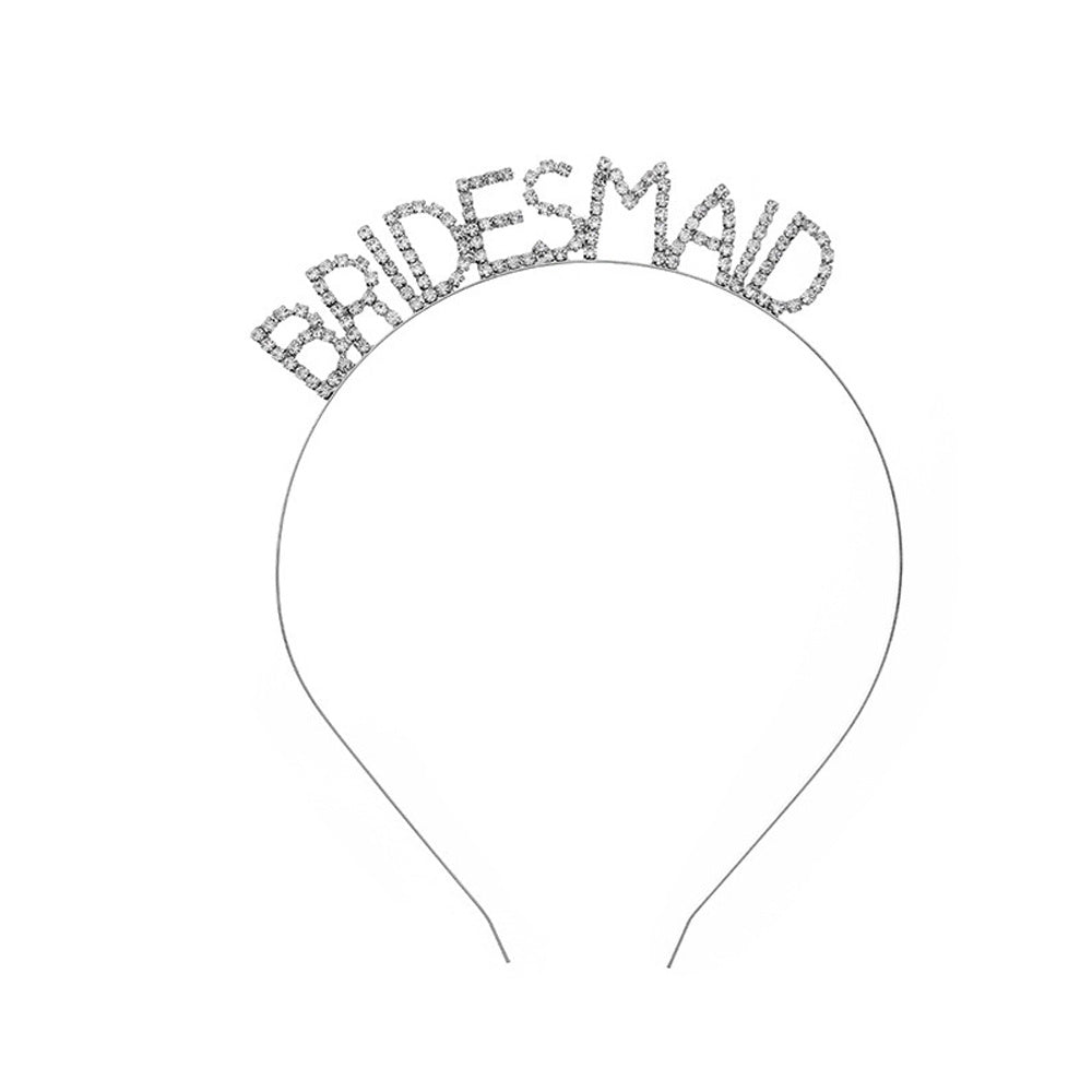 Rhinestone Bridesmaid Hairband Wedding Headband Party Hair Accessories Tiara