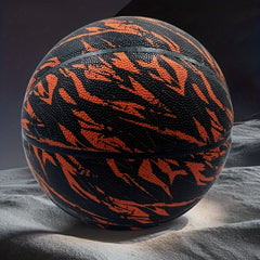 Camouflage Red Basketball for Indoor/Outdoor Training