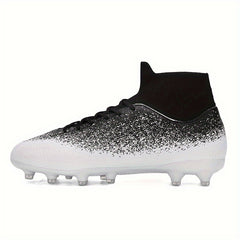 Men's High Top Non Slip AG Football Cleat Professional Soccer Shoes