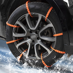 10pcs Snow Anti-Skid Tire Chains Safety Chains Car Accessories