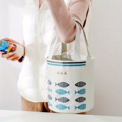 Portable Lunch Bag Large Capacity Insulated Aluminum Foil Insulation Bag