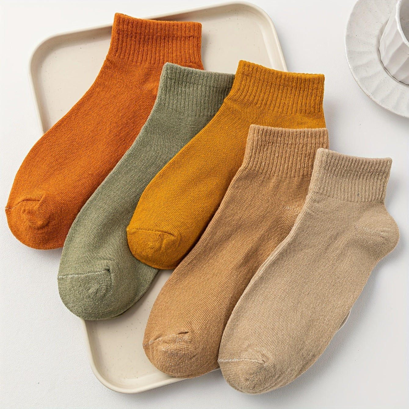 10 Pairs Comfy Breathable Short Sports Socks Women Stockings