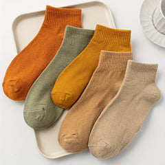 10 Pairs Comfy Breathable Short Sports Socks Women Stockings