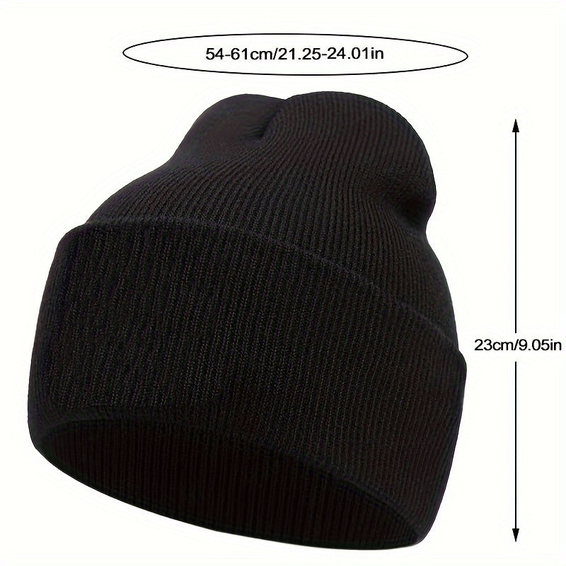 Winter Warm Knit Hat for Cycling Skiing