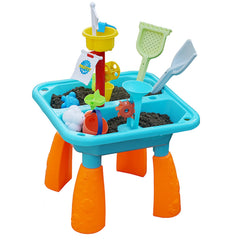 Sand Pit and Water Table Garden Kids Toy Activity Playset