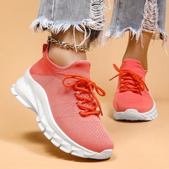 Women's Chunky Sneakers Breathable Lightweight Travel Shoes