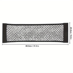 Car Rear Mesh Trunk Seat Elastic String Net Storage Bag