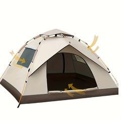 Waterproof Quick Open Tent for 3-4 People Camping
