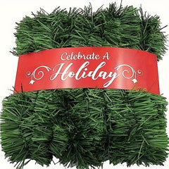 1pc Christmas Wreath Green Decor Outdoor/Indoor Use