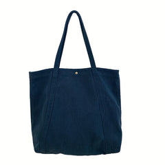 Large Canvas Shopping Shoulder Tote Bag Gym Sports Bag