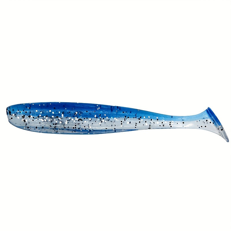 10pcs Soft Fishing Lures 2g T tail Swimbait Artificial Bait