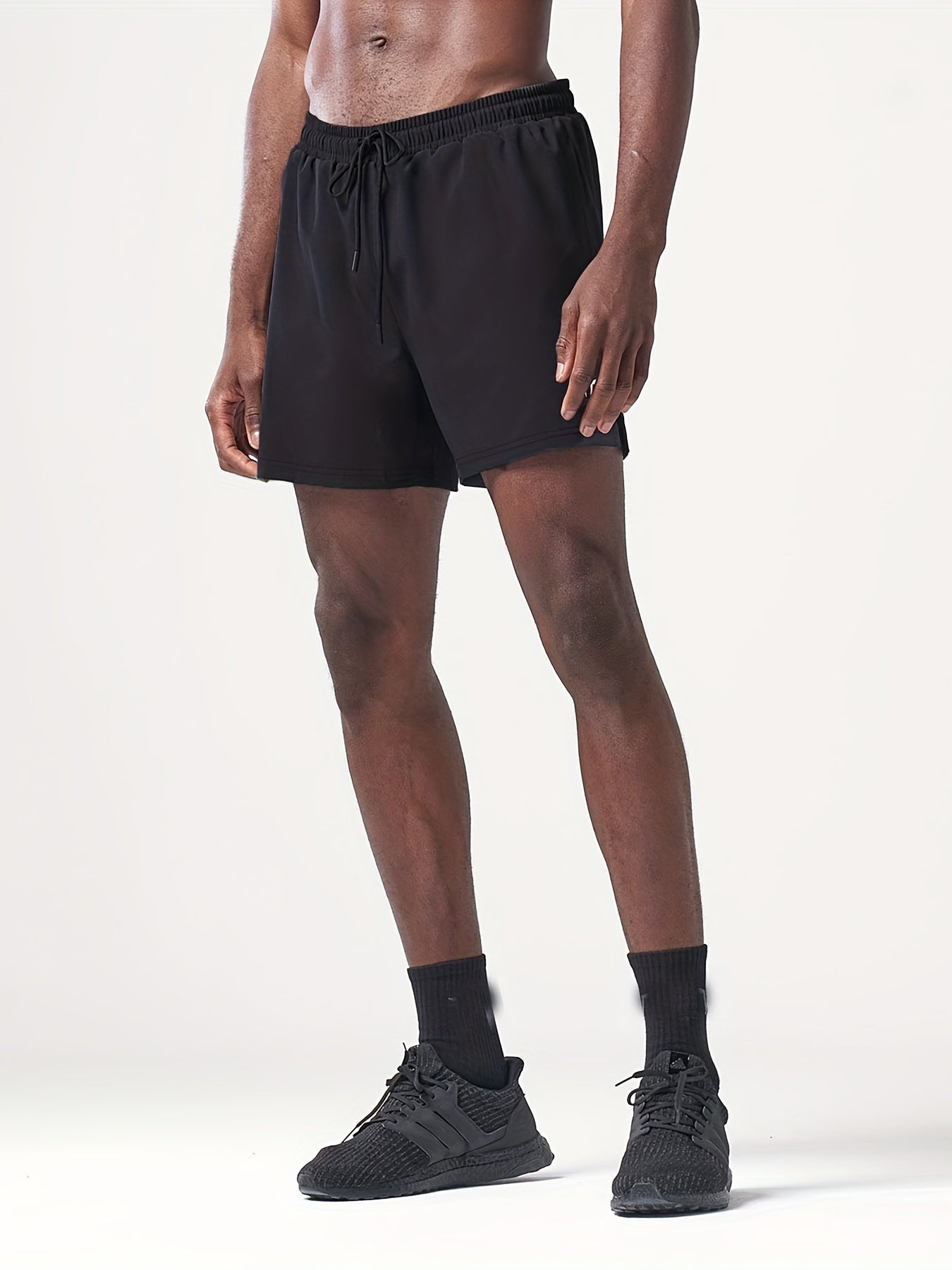 Men's Quick Dry Casual Shorts Stretch Drawstring for Outdoor