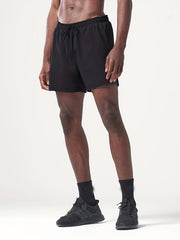 Men's Quick Dry Casual Shorts Stretch Drawstring for Outdoor
