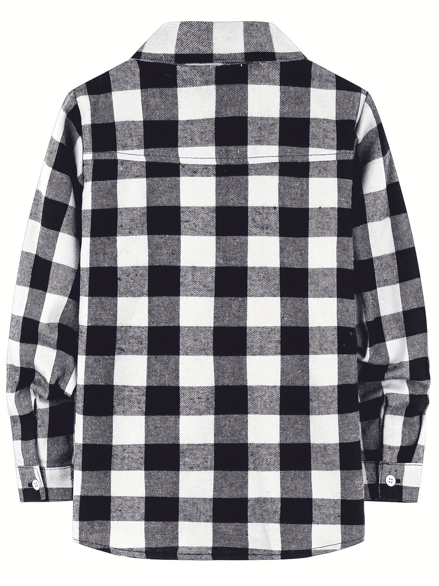 Men's Plaid Button Up Flannel Shirt