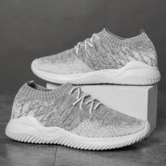 Men's Breathable Walking Sneakers Mesh Shoes For Running