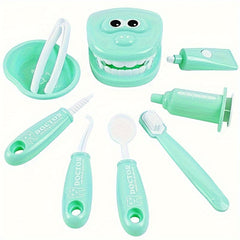 Kid's Dental Examination Playhouse Toy - Role Playing Tooth Doctor Set
