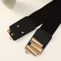 Men's Geometric Buckle Belt for Pants Jeans