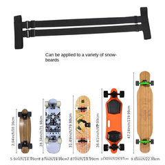 Adjustable Double Shoulder Strap for Snowboard