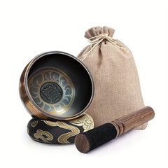Singing Bowl Set 8 0 Cm Handcrafted In Nepal For Healing And Mindfulness