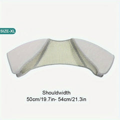 Winter Shoulder & Neck Warm Shawl, Coldproof Pad, Men & Women, Size Up, Wormwood