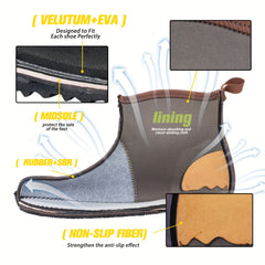 High Top Boots Non Slip Rubber Sole Garden Shoes