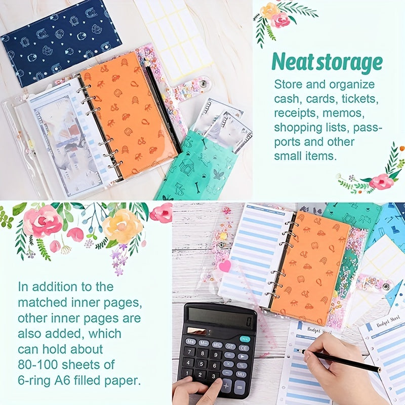Cash Budget Envelopes System Wallet for Cash Budgeting