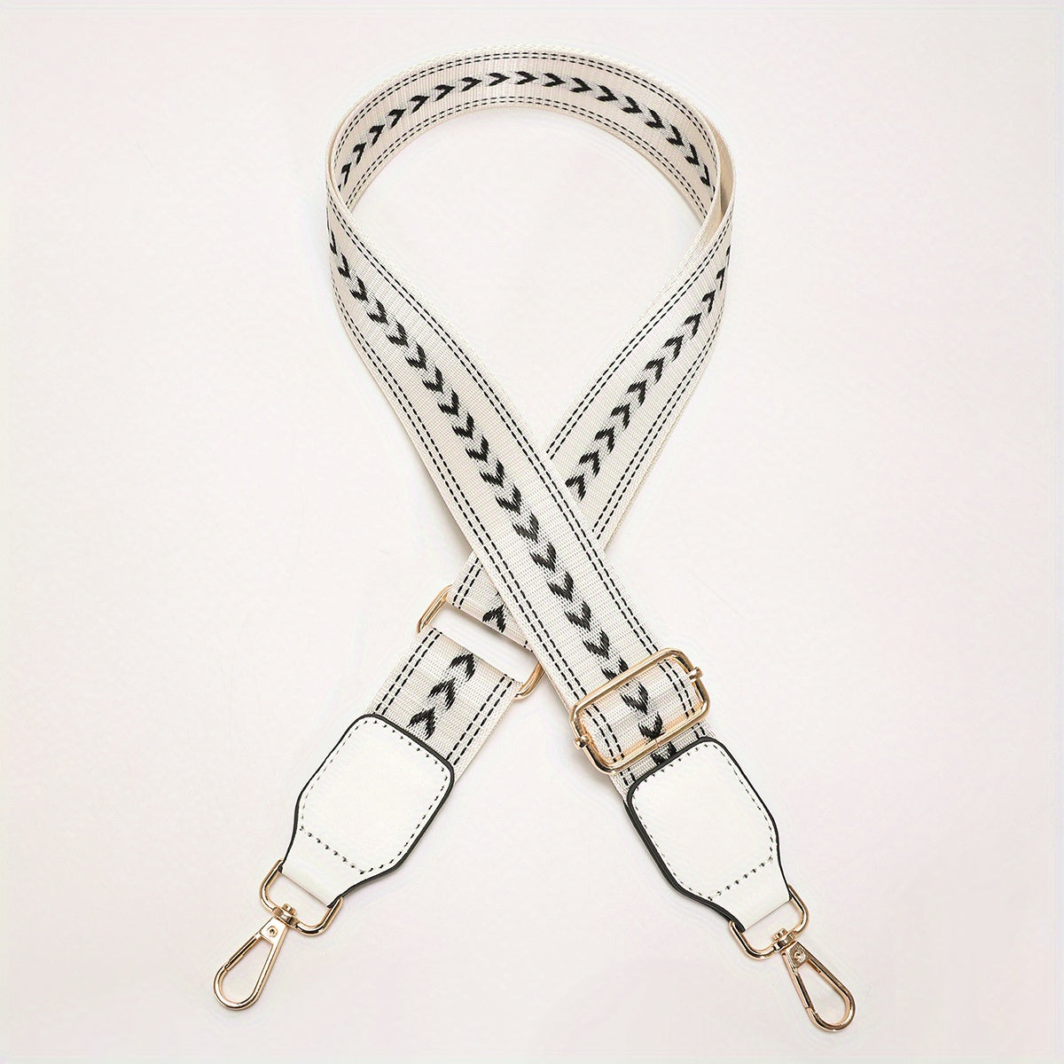 Arrow Pattern Bag Strap Wide Adjustable Bag Strap Replaceable