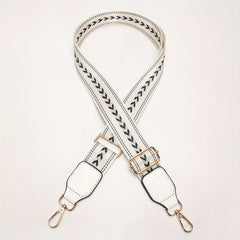 Arrow Pattern Bag Strap Wide Adjustable Bag Strap Replaceable