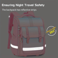 Lightweight School Bag Large Capacity Spine Protection Backpack
