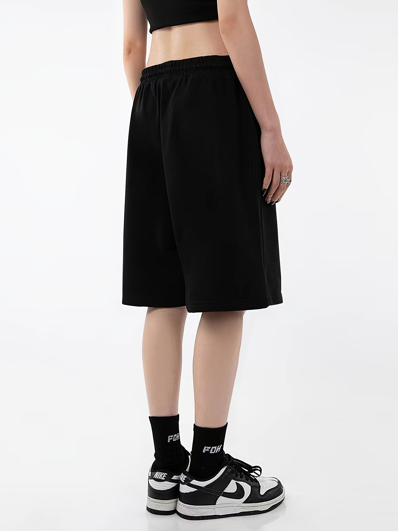 Women's Sports Solid Shorts for Spring & Summer
