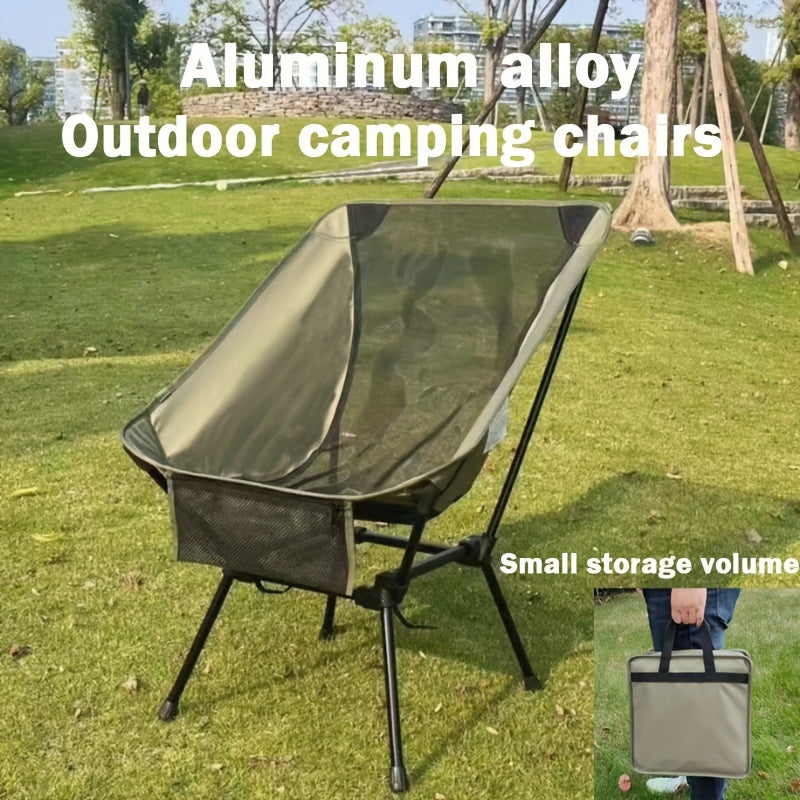 Outdoor Recliner Aluminum Camping Folding Chair