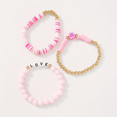 3pcs Boho Ethnic Wristband Bracelet Sports Bracelet
