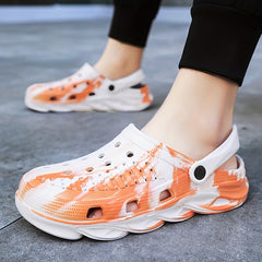 Men's Closed Toe Sandals Soft Sole Garden Shoes