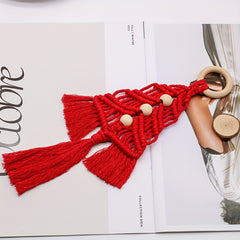 3pcs Christmas Tree Knit DIY Kit Home Decor Craft Rope Woven
