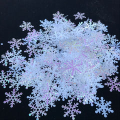 Christmas Snowflake Confetti Pack - Table Decorations Supplies
