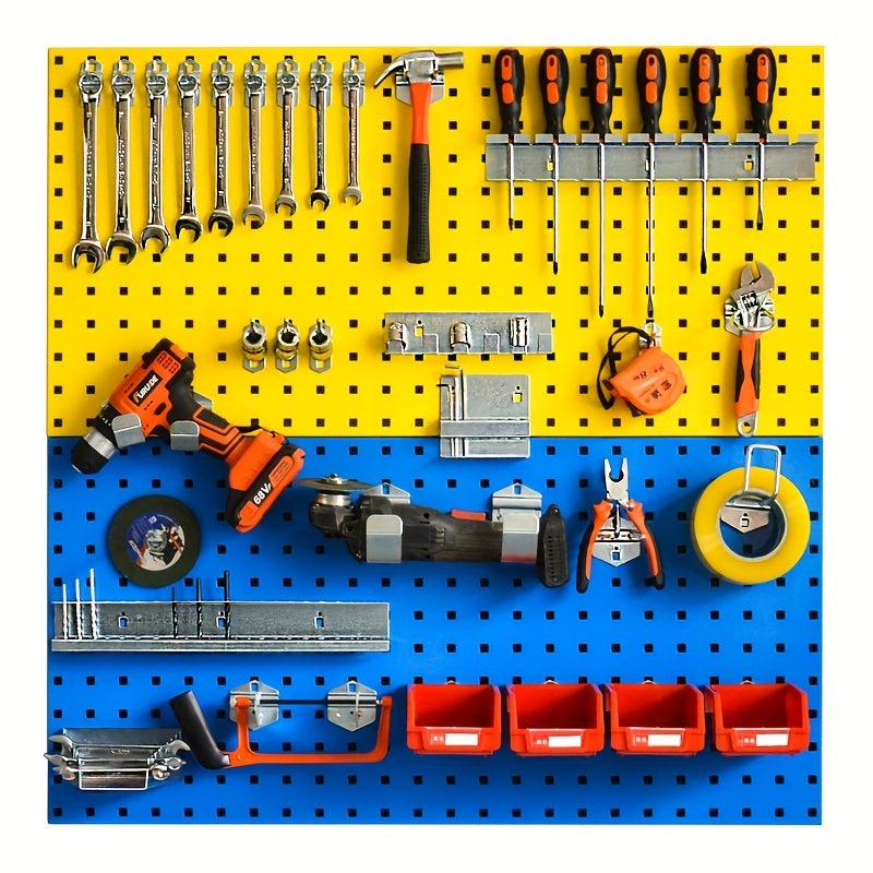 19pcs Garage Hooks Set for Heavy Duty Tools Storage and Organization