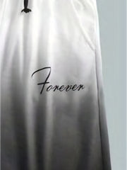Boy's FOREVER Print T shirt & Drawstring Shorts Set