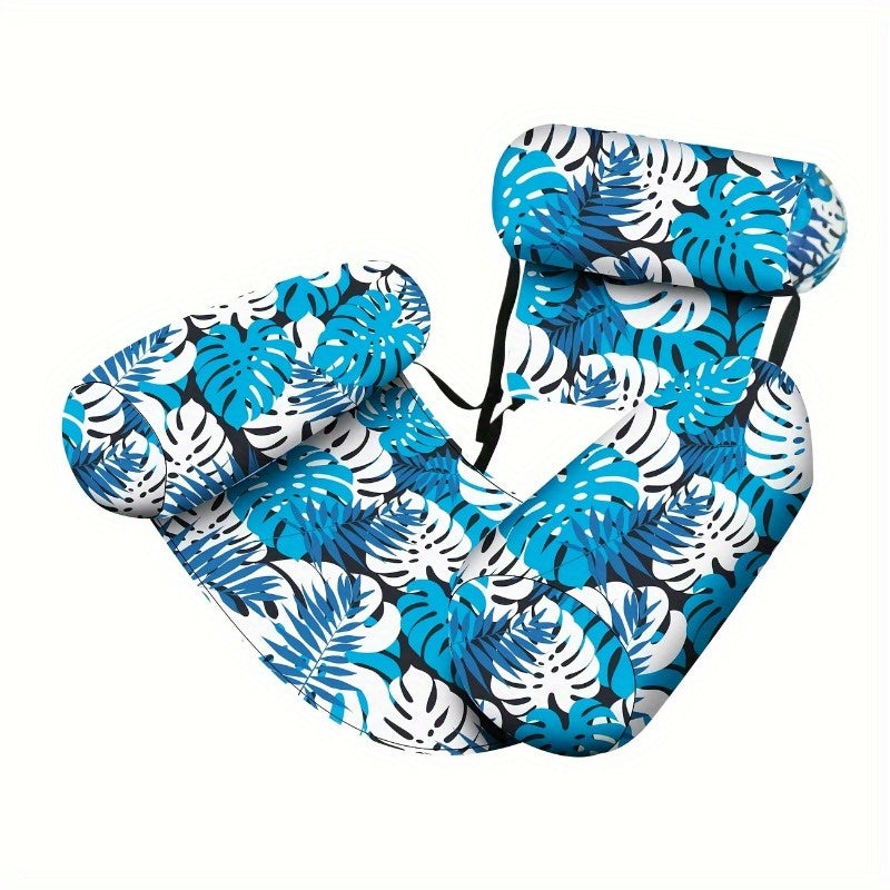 Inflatable Pool Lounger Adult Floating Hammock Durable PVC Beach Party Accessory