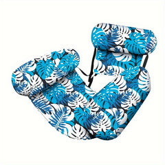 Inflatable Pool Lounger Adult Floating Hammock Durable PVC Beach Party Accessory