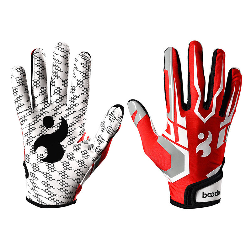 Pro Football Gloves Non Slip Breathable Protection For Receivers